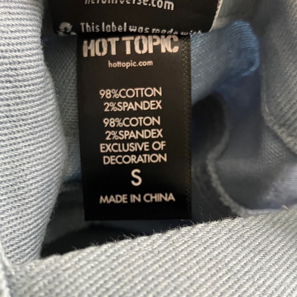 NWT Disney x Her Universe Winnie the Pooh Blue Yellow Overalls Jumpsuit S - Picture 8 of 8